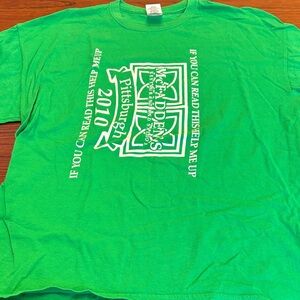 Gildan Bright Green Heavy Cotton Tee